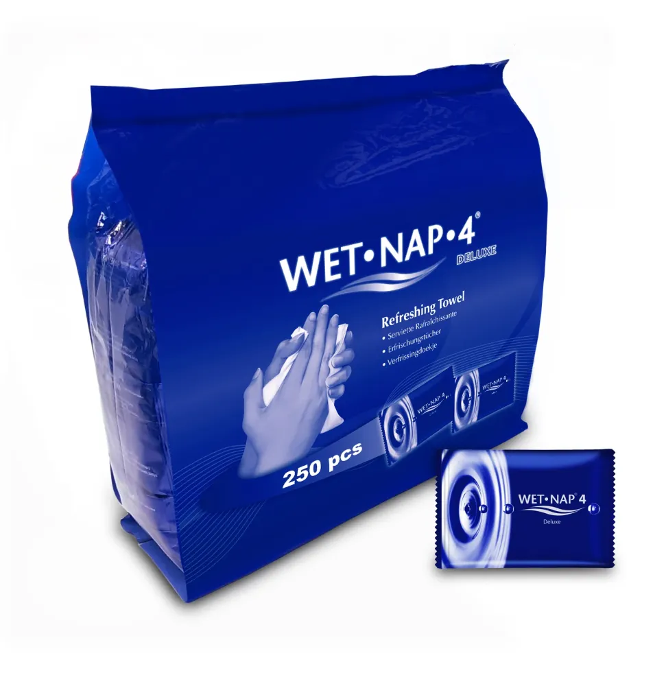 Wet Nap 4 Mini verfrissingdoekjes 250st -