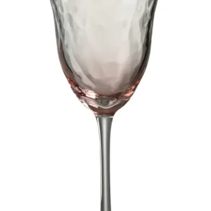 Wijnglas Onregelmatig Glas Roze