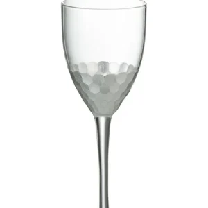 Wijnglas Wit Glas Transparant/Zilver