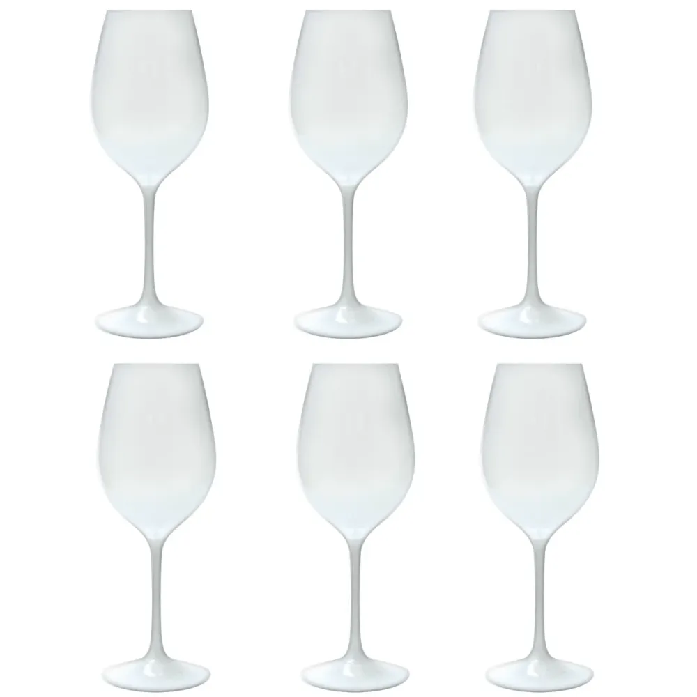 Wijnglazen Wit - 6-delige set - 45cl | Poetique