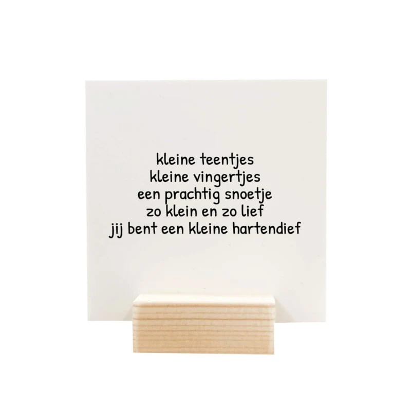 Blockie Kleine teentjes Winkeltje van Anne