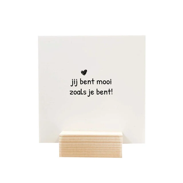 Blockie Mooi zoals je bent Winkeltje van Anne