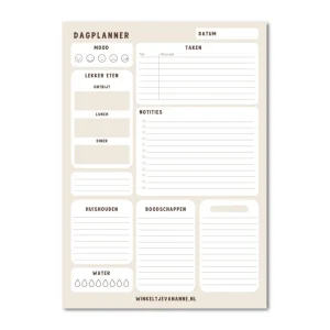 Dagplanner Make it happen Winkeltje van Anne