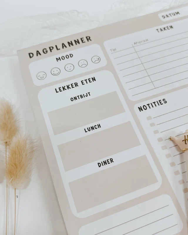Dagplanner Make it happen Winkeltje van Anne