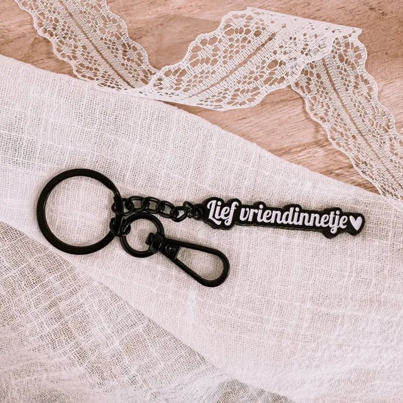 Sleutelhanger Lief vriendinnetje Winkeltje van Anne