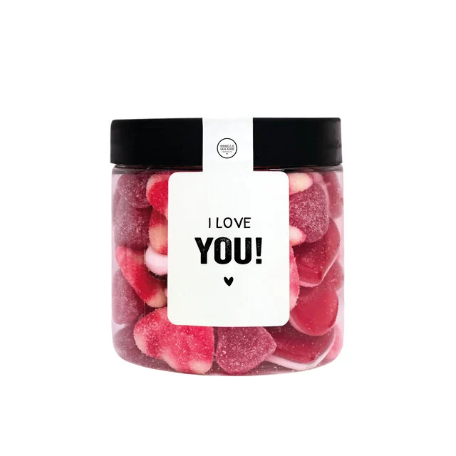 Snoeppot I love you Winkeltje van Anne