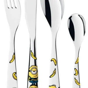 WMF Kinderbestek Minions 4 delig