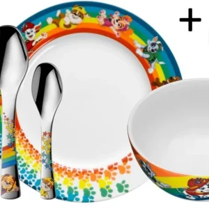 WMF Kinderbestek Paw Patrol 6-delig - Inclusief GRATIS Cookinglife Eiersnijder Kuiken