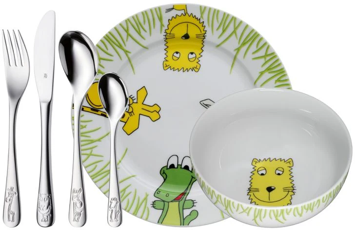 WMF Kinderbestek Safari 6 delig