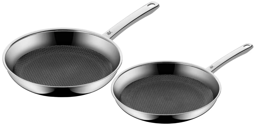 WMF Koekenpannenset Profi Resist - Non Stick 2-Delig ø 24 & 28 cm - geschikt voor alle warmtebronnen - standaard anti-aanb...