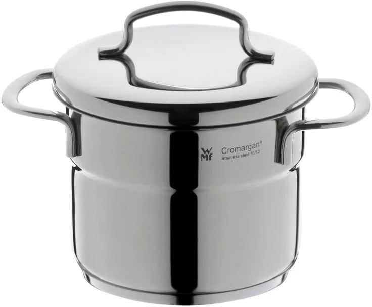 WMF Kookpan Mini Hoog- ø 12 cm / 1 liter - Geschikt voor alle warmtebronnen