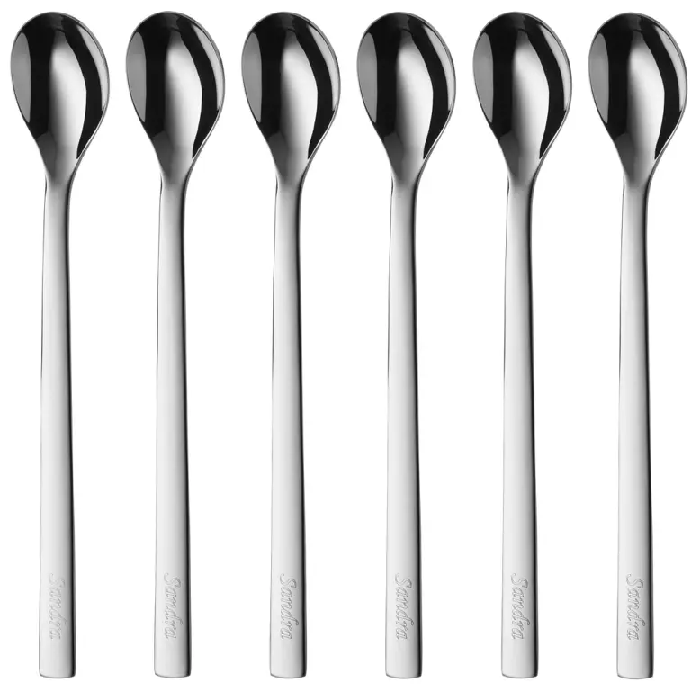 WMF Latte Macchiatolepels Nuova - 6 stuks