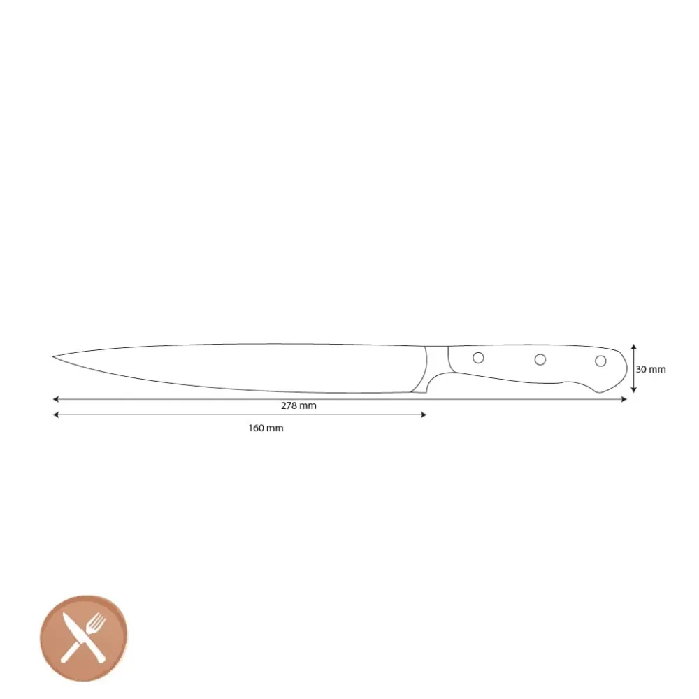 Wusthof - Classic Vleesmes Wit 16 cm