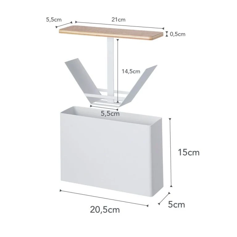 Yamazaki Tosca Koffiefilterhouder Large - Wit