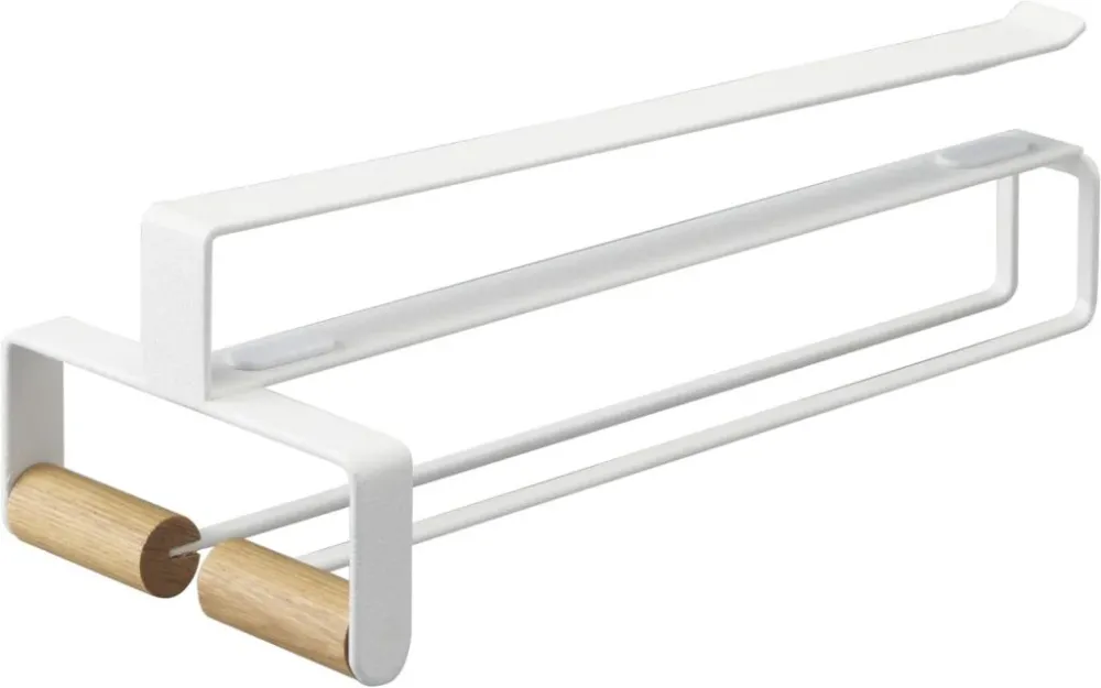 Yamazaki Tosca Wijnglazenrek onder plank - Wit