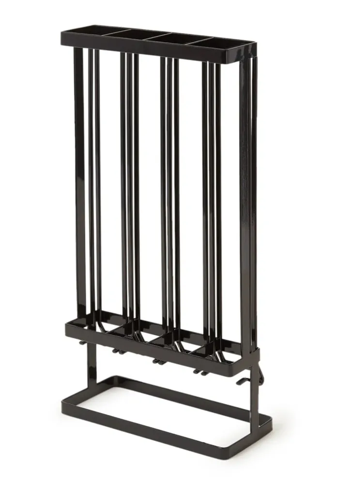 Tower Capsulehouder Zwart Yamazaki