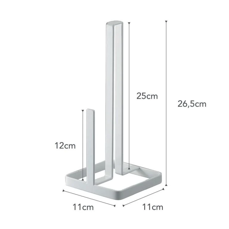 Yamazaki Keukenrolhouder - Tower - Wit