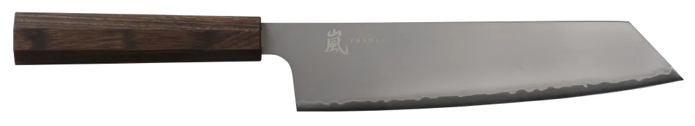 Yaxell Kiritsukemes Hana 20 cm - 3 laags RVS - donkerbruin Pakkahouten heft