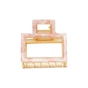 Haarspeld Open Marble roze Yehwang
