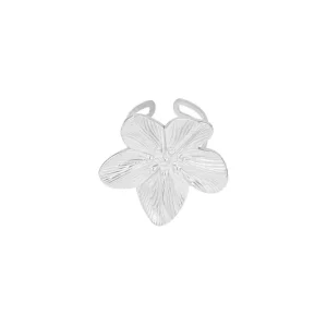Ring Big Flower zilver Yehwang