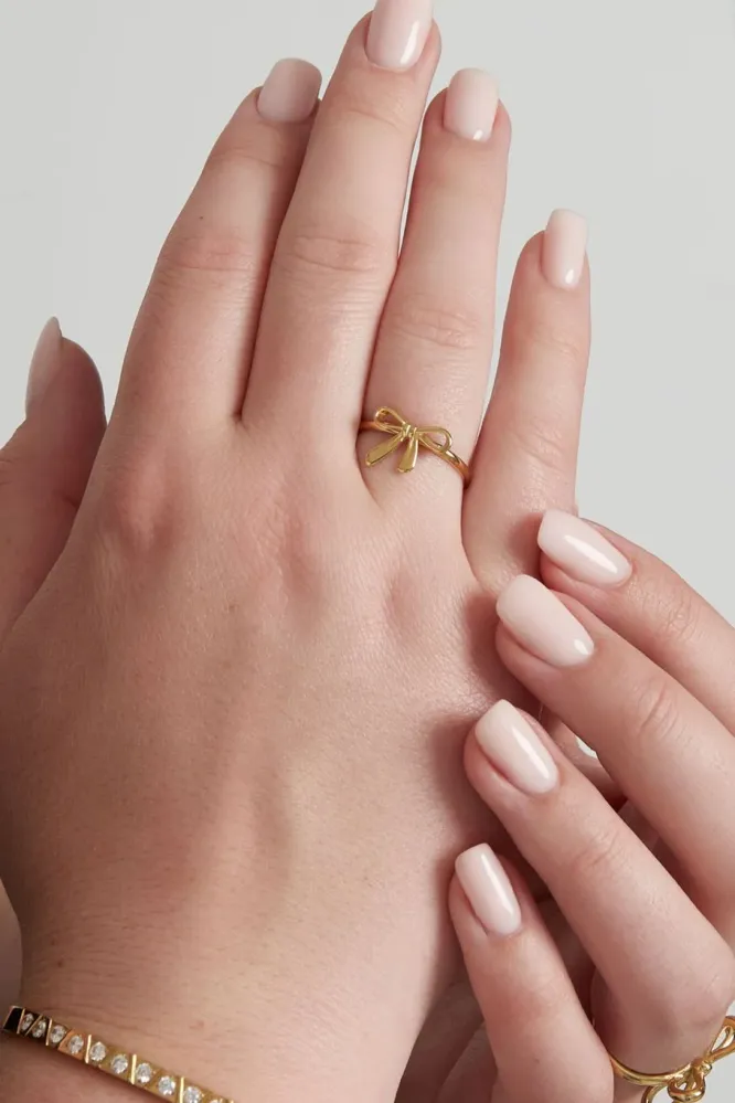 Ring Bow goud Yehwang