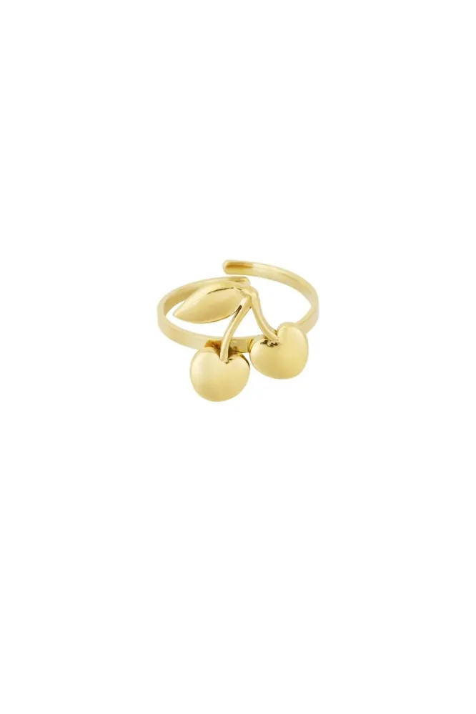 Ring Cherry goud Yehwang