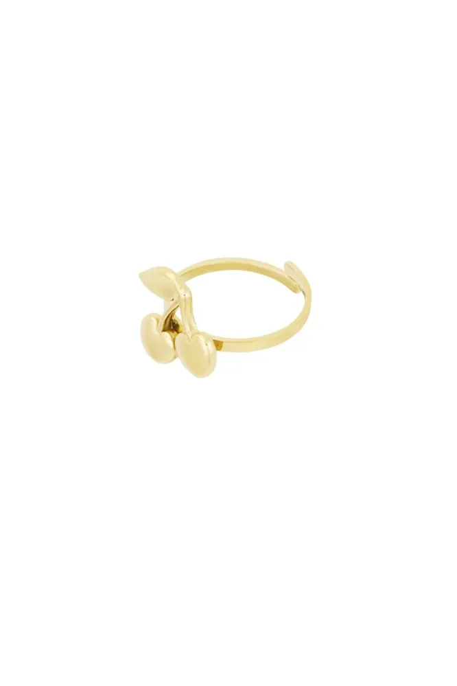 Ring Cherry goud Yehwang