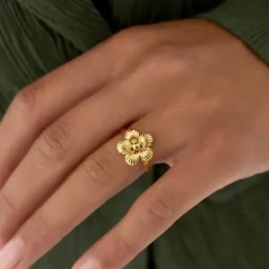 Ring Daisy goud Yehwang