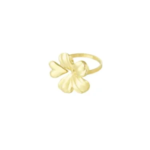 Ring Floral Romance goud Yehwang