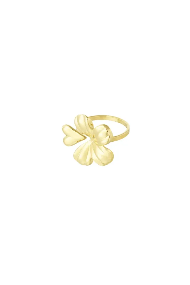 Ring Floral Romance goud Yehwang