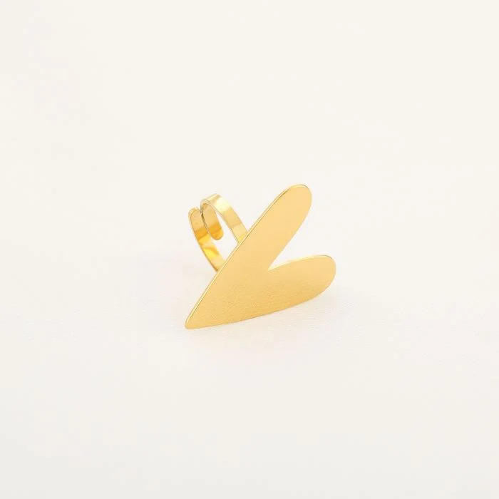 Ring XL Heart goud Yehwang