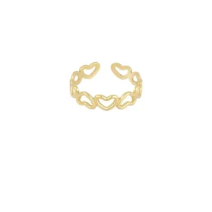 Ring Hearts goud Yehwang