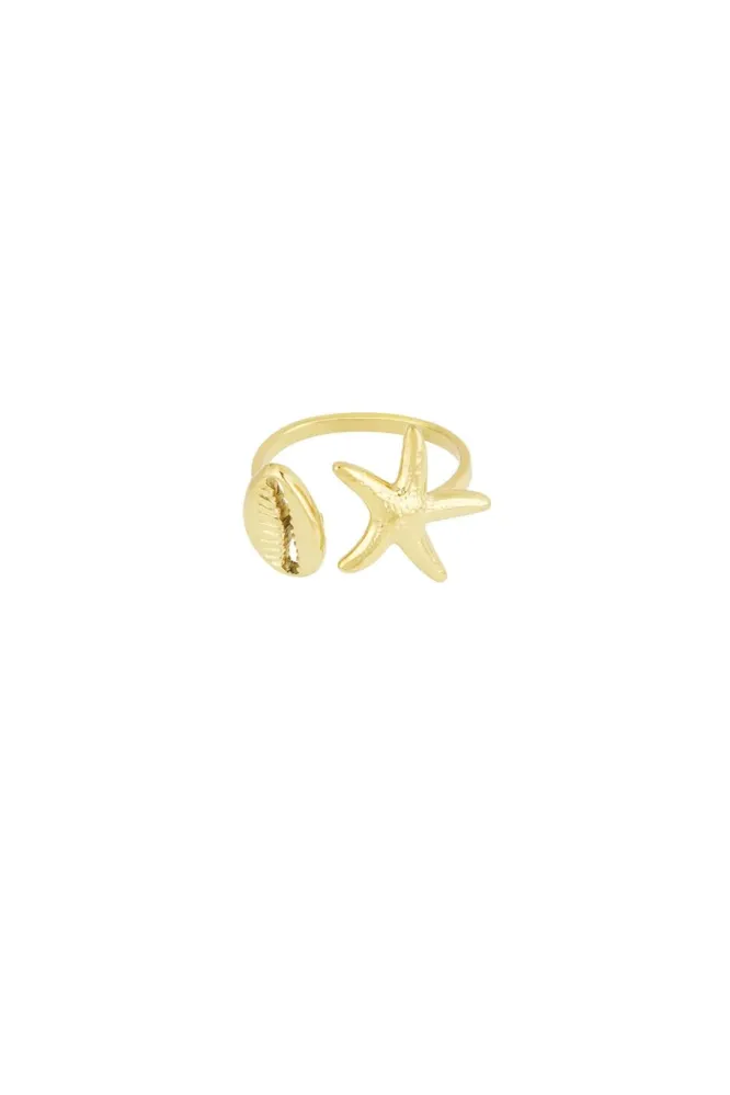 Ring Summer Vibes goud Yehwang