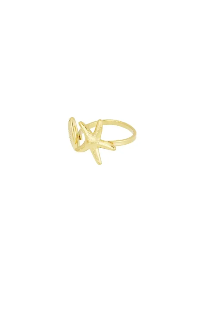 Ring Summer Vibes goud Yehwang