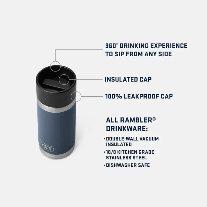 YETI Rambler Fles 350ml - Wit