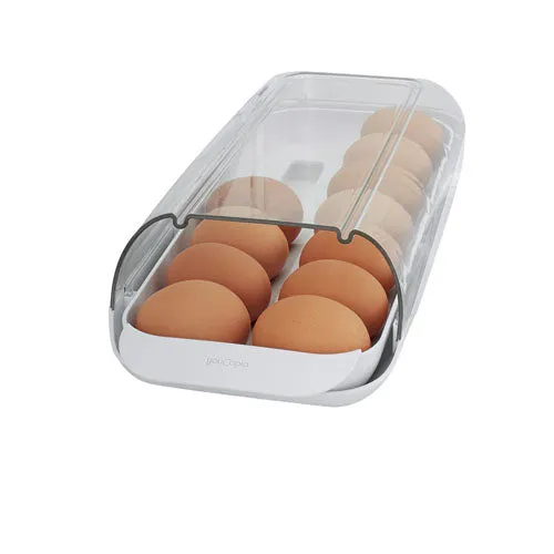 Youcopia koelkastiewrollende eierhouder