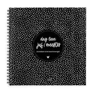 Afscheidsboek juf/meester Zoedt