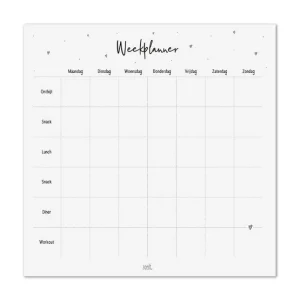 Maaltijd weekplanner Zoedt
