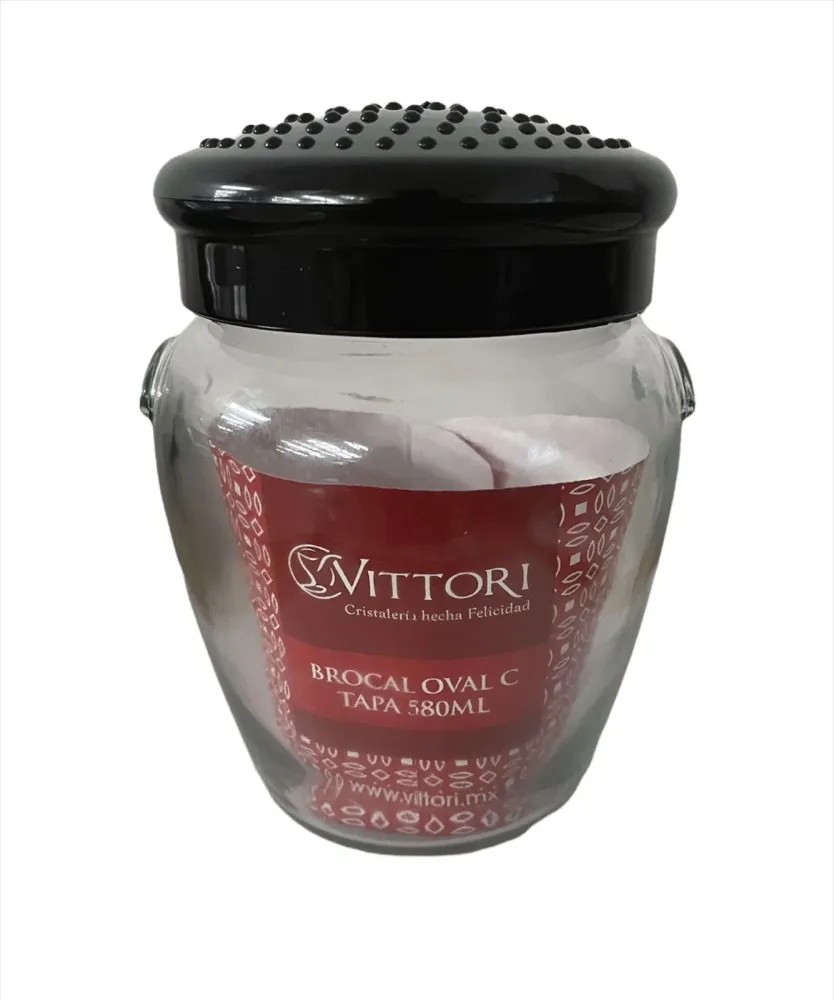 *Brocal oval c/tapa 580ml VIT* ZONA CHEF