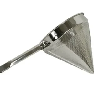 Colador Chino de 12" Malla Fina en Acero Inoxidable BW ZONA CHEF