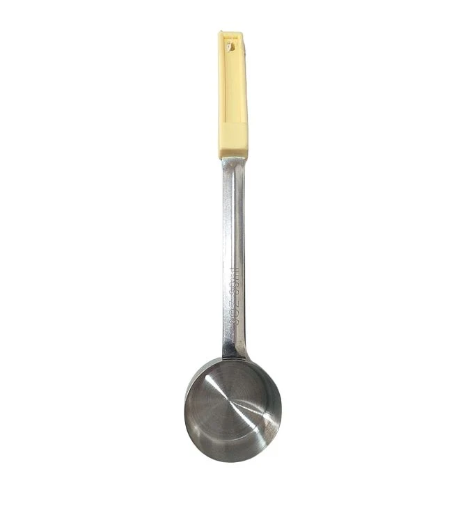 Cuchara para Servir Porciones 3 oz/89 ml Amarilla Acero Inox VCT ZONA CHEF