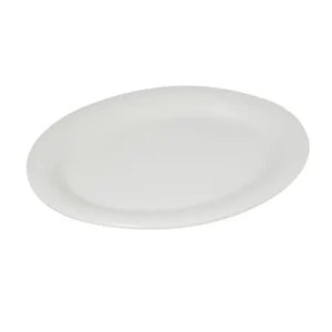 -Linea Diamante Melamina Plato Ovalado de diferentes medidas- ZONA CHEF