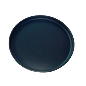 Linea Melamina Negra Mate Plato Barcelona 23 cm ZONA CHEF