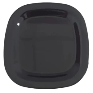 Linea melamina negra Plato Cuadrado 10 " TRV ZONA CHEF