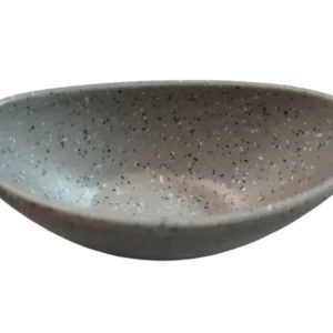 Mini Plato Canoa 10.3X6.3.2 cm Melamina Gris TRV ZONA CHEF
