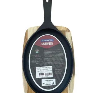 Mix grill forjado oval 30x18x1.8cm tramontina ZONA CHEF