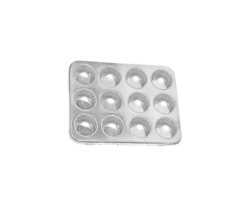 -Molde de Muffin Galvanizado de varias Capacidades y medidas- ZONA CHEF