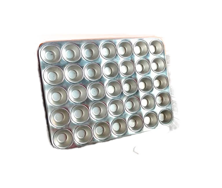 -Molde de Muffin Galvanizado de varias Capacidades y medidas- ZONA CHEF