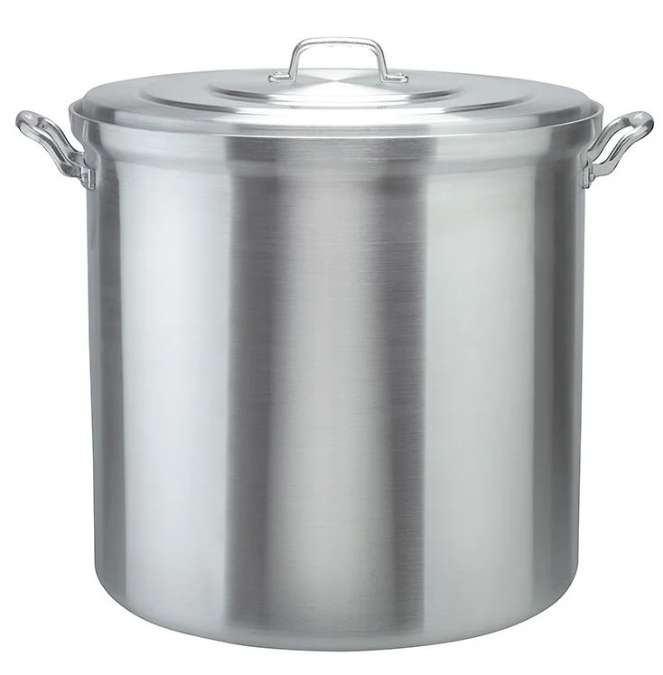 Olla Blindada con tapa 4 mm Aluminio NSF 18 Lt Alpro ZONA CHEF