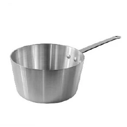 Olla Salsera Acabado Espejo, Aluminio 4.9 lt / 5.2 qt CAL 2.8 2.8 mm ZONA CHEF